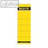 LEITZ Rückenschilder breit/kurz, lösungsmittelfrei, gelb, 10 Stück, 1642-00-15