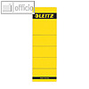 LEITZ R?ckenschilder breit/kurz, l?sungsmittelfrei, gelb, 10 St?ck, 1642-00-15