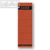 LEITZ R?ckenschilder breit/kurz, l?sungsmittelfrei, rot, 10 St?ck, 1642-00-25