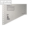 LEITZ Staffel-Trennblätter für DIN A4, grau, 100 Blatt, 16510085