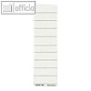 Beschriftungsschilder Sichtreiter, 60 x 21 mm, blanko wei?, 100 St?ck