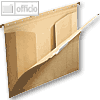 LEITZ ALPHA H?ngetaschen A4, mit 2 Jurisklappen, 250g/m?, natron, 1917-00-00
