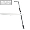 LUCTRA mobile Akku-LED-Leuchte FLEX, 9.5 W, (H)130-160 cm, Alu, weiß, 923102