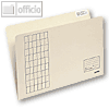 LEITZ Einstellmappe, DIN A4, 180 g/m?, chamois, 100 St?ck, 24330011