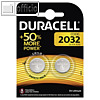 Duracell Lithium Knopfzelle ELECTRONICS 2032, 2er Pack, 203921