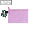Rei?verschluss-Kleinkrambeutel A6, 128 x 183 mm, EVA, rot-transparent, 10 St?ck