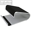 Tablet-PC-St?nder "the jaw stand", max. 800 g, 100x135x68 mm, Alu, silber