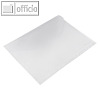 Sichttasche A4 mit Abheftrand, Steckverschluss, neutral, PP, transparent, 10St.