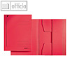 LEITZ Jurismappe DIN A4, Karton 320 g/m?, bis 250 Blatt, rot, 3924-00-25