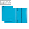 LEITZ Jurismappe DIN A4, Karton 320 g/m?, bis 250 Blatt, blau, 3924-00-35