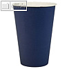 Pappbecher "Plastic free Party", 0.2 l, (Ø)7 x (H)9.7 cm, Karton, blau, 300 St.