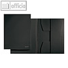 LEITZ Jurismappe DIN A4, Karton 320 g/m², bis 250 Blatt, schwarz, 3924-00-95