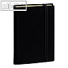 GESCH?FTBUS PRESTIGE Terminkalender - 10 x 15 cm, 1 Wo / 2 S, SILK schwarz