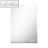 LEITZ Sichth?lle SUPER PREMIUM, DIN A5, 150my, PVC, transparent-klar, 10 St?ck