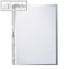 Prospekth?llen DIN A4, PP 120 my gepr?gt, mit Papiereinlage, 100 St?ck