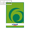 Herlitz Briefblock x.book DIN A5, blanko, 70 g/m², 50 Blatt, 717504