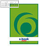 Herlitz Briefblock x.book DIN A5, blanko, 70 g/m?, 50 Blatt, 400129551