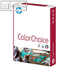 HP Farb-Laserpapier "ColorChoice", DIN A4, 160 g/m², weiß, 250 Blatt, CHP754