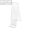 deflect.o Universal-Schr?gsteller aus Plexiglas, 50 x 180 mm, glasklar, 771801