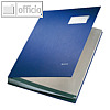 LEITZ Unterschriftenmappe DIN A4, 10 F?cher, blau, 5701-00-35