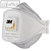 3M Atemschutzmaske 9332, FFP-3, optimal für Brillenträger, Ausatemventil, 9332+