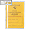 Ausweissteckh?lle f?r Impfpass (alt), 10.5x14.5 cm, Kunststoff, transparent,10St