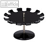 MAUL 12er-Stempeltr?ger, rund, Durchmesser 16 cm, schwarz, 5101290