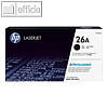 HP Tintenpatrone 26A, ca. 3.100 Seiten, schwarz, CF226A