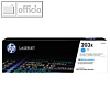 HP Toner 203X, ca. 2.500 Seiten, cyan, CF541X