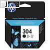 HP Tintenpatrone Nr.304, ca. 100 Seiten, schwarz, N9K06AE