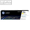 HP Toner 216A, ca. 850 Seiten, gelb, W2412A