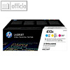 HP Toner 410X, 3x ca. 5.000 Seiten, 3-farbig, CF252XM
