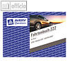 Fahrtenbuch DIN A6 quer, mit Kraftstoffverbrauchstabelle, 40 Blatt, 222