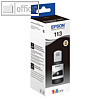 Epson Tinten Ecotank Nr.113, ca. 7.500 Seiten, schwarz, 127 ml, C13T06B140
