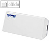 Tafelwischer mit L?schpapier, nachf?llbar, magnetisch, 7.5 x 4.5 x 16 cm, wei?