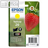 Epson Tintenpatrone Nr.29, ca. 180 Seiten, 3.2 ml, gelb, C13T29844012