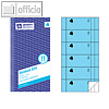 Zweckform Bonbuch blau