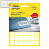 Avery Zweckform Mini-Organisations-Etiketten, 16 x 9 mm, 2.646 Etiketten, 3311