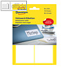 Avery Zweckform Universal-Etiketten, 80 x 54 mm, 112 Etiketten, 3330