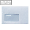Briefh?lle C6, 162 x 114 mm, selbstklebend, mit Fenster, 75 g/m?, wei?, 25 St?ck