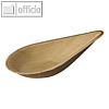 Papstar Fingerfood-L?ffel "pure - Asia", (L)12 cm, Palmblatt, 250 St?ck, 88535