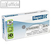 Rapid Heftklammern 23/6, verzinkt, 1.000 St?ck, 24869100