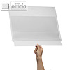 Plakattasche/Aushangtasche DIN A3, wasserdicht, selbstklebend, transparent, 5 St