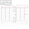 Chronoplan Zeitplaner Wochenplan, DIN A5, 1 Woche/2 Seiten, Spalten, 50236