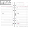 Chronoplan Zeitplaner Wochenplan Midi, DIN A6, 1 Woche/2 Seiten, Zeilen, 50256