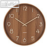 Karlsson Wanduhr Pure Dark Wood dark wood