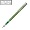 Parker Fuellhalter Vector Xl Metallic Gruen grün/silber