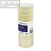 officio Klebeband, 15 mm x 33 m, Kern 25 mm, transparent, 10 St?ck