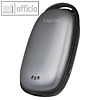 LogiLink Mobiler Zusatzakku & Handw?rmer, 4.000 mAh, 10W, (T)105 mm, grau,PA0264