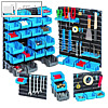 allit Werkzeughalter-Set, 465 x 150 x 570 mm, unbest?ckt, PP, blau/grau, 455125